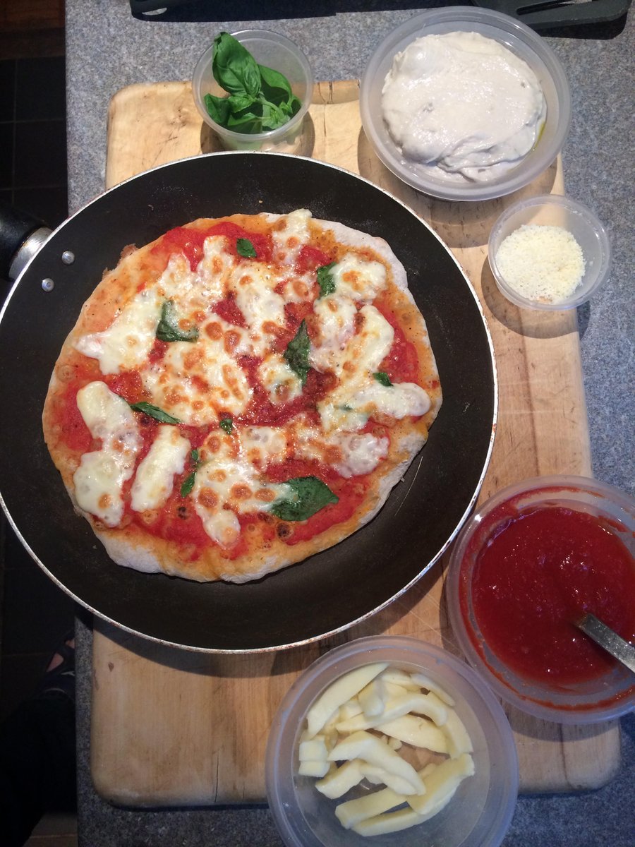 Bingewatch_Pod's tweet photo. To celebrate the new series of #Sliced on @davechannel and @UKTVPlay , we have made this rather tasty-looking Margherita with a little help from @pizzapilgrims #pizzainthepost Yum! https://t.co/ZpKN4PUWBh