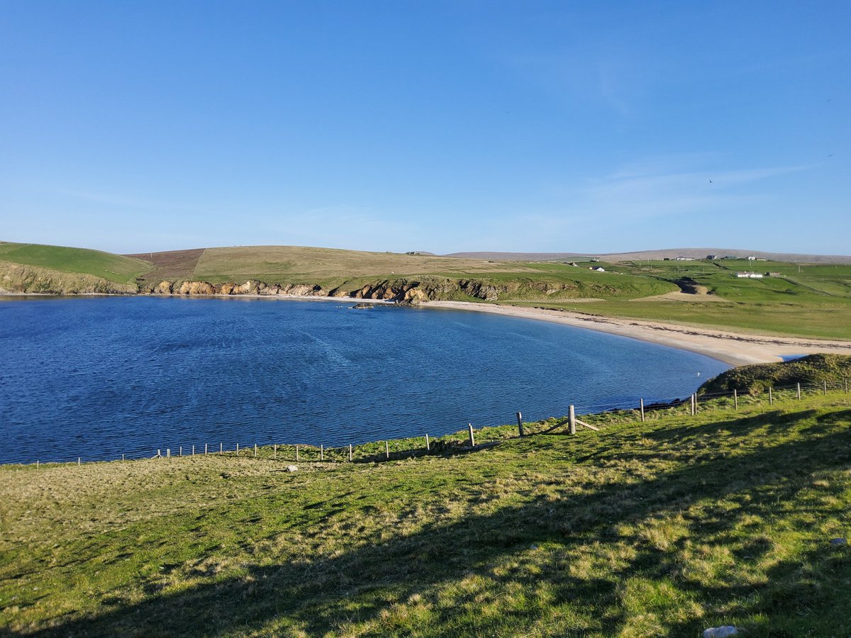 #Shetland #beaches are often deserted.  Burrafirth Shore #Unst Shetland on a beautiful June day. @PromoteShetland @visitunst