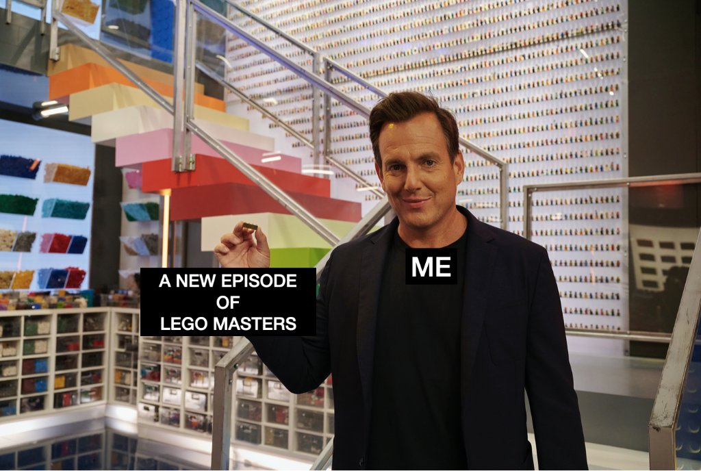 We're counting down the days! 🤩 

#LEGOMastersFOX is back Tuesday at 8/7c on <a href="/FOXTV/">FOX</a>. 🌟