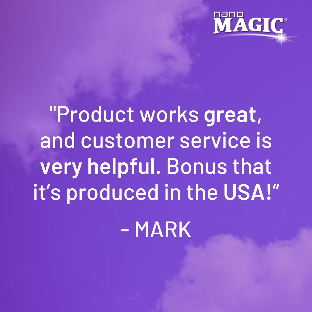 purplenanomagic's tweet photo. If your life has gotten better after using Nano Magic, let us know online!

#nanomagic #poweredbyscience #workslikemagic https://t.co/BQs7KTtzkr
