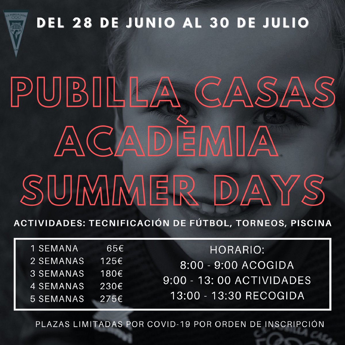 ⚫️🔴⚫️ [SUMMER DAYS]

👉🏽 ¿No tienes planes para este verano? No te lo pierdas. 

▪️ Plazas limitadas 
▪️ Descuentos especiales por hermanos 
▪️ Servicio acogida y recogida gratuito 
▪️ Tecnificación, torneos, piscina y mucho más 

ℹ️ Más información: 610 948 378 

#summerdays