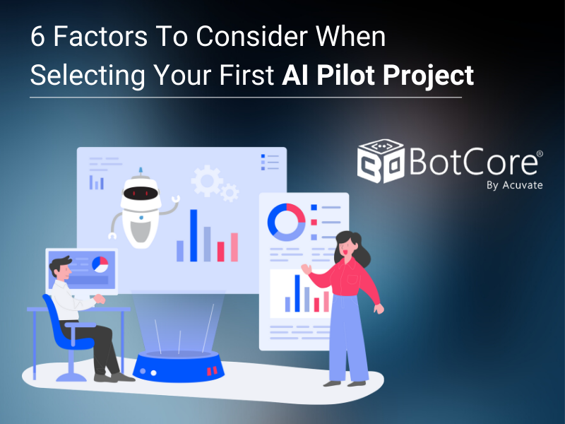 BotCore_AI's tweet image. 6 Factors To Consider When Selecting Your First AI Pilot Project. buff.ly/38hsqjz
#AdvancedAnalytics #AI #AIJourney #Botbuilderplatform #Chatbots #EnterpriseChatbot #RPA #RPAchatbots