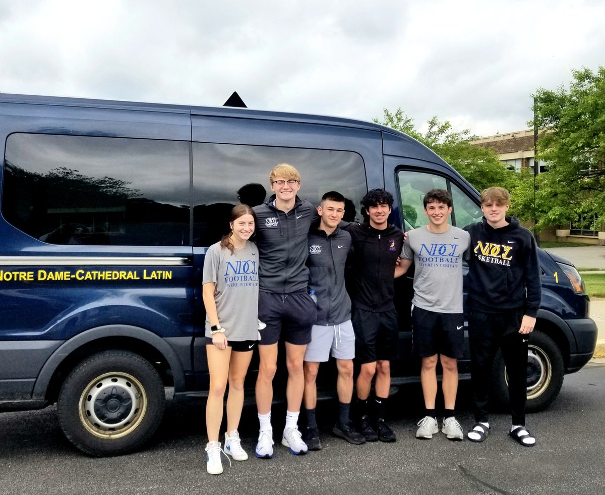 NDCLathletics's tweet photo. π¦ The NDCL Track & Field State Qualifiers hit the road for Columbus (well, Hilliard & Pickerington) this afternoon! They will compete in the preliminaries tomorrow afternoon! π Good Luck Lions!
#YayTrack #WeAreNDCL https://t.co/ZCzJh3adXB