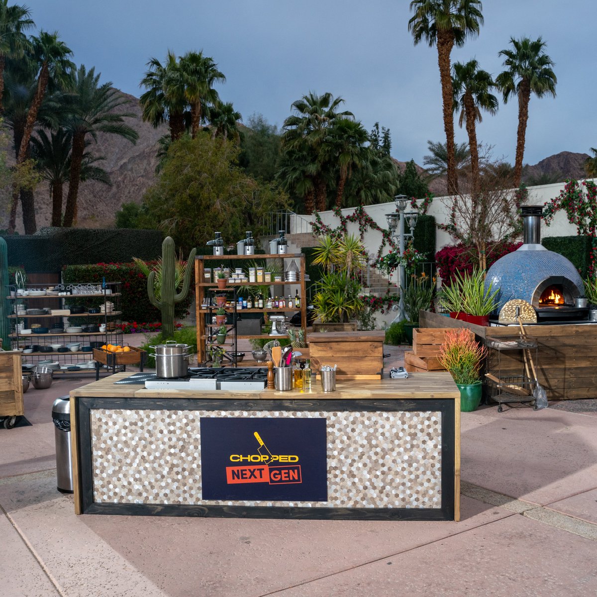 FoodNetwork's tweet photo. .@LizaKoshy hosts a brand-new cooking competition putting the next generation of culinary titans to the test to transform a basket of mystery ingredients into a delectable dish! 

#ChoppedNextGen is streaming NOW exclusively on @discoveryplus. #discoveryplus https://t.co/jbwtr9ysAw