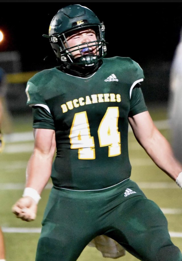 -Off-Season 2021: Top Lifter-
Name: Slade Parnell
Class of 2022
Position: DL/TE
Ht/Wt: 6’1”/ 245 (+10 lbs)
Bench: 290 (+55 lbs)
Squat: 510 (+105 lbs)
Hang Clean: 295 (+50 lbs)
40 yd Dash: 4.90 (-0.1 sec)
Handle: <a href="/52Sladep/">sladep#44</a> 

hudl.com/v/2FG4pD

hudl.com/v/2FG9qF