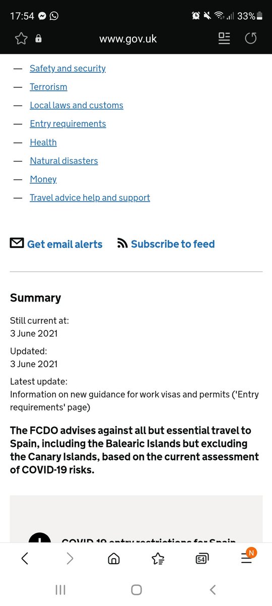 MaggieMackin's tweet photo. @FCDOtravelGovUK Does anyone have any information on the Canaries? Going by FCO website advises only essential travel to Spain excluding the Canaries, so as far as TUI are saying they're still flying to the Canaries, even though they're amber. https://t.co/QuPImisArK