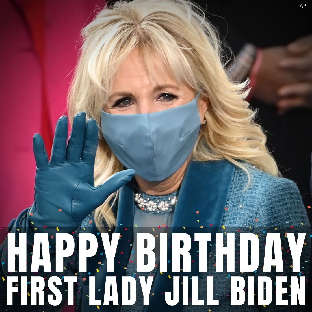 Happy Birthday to First Lady Jill Biden! She turns 70 today. >>>  