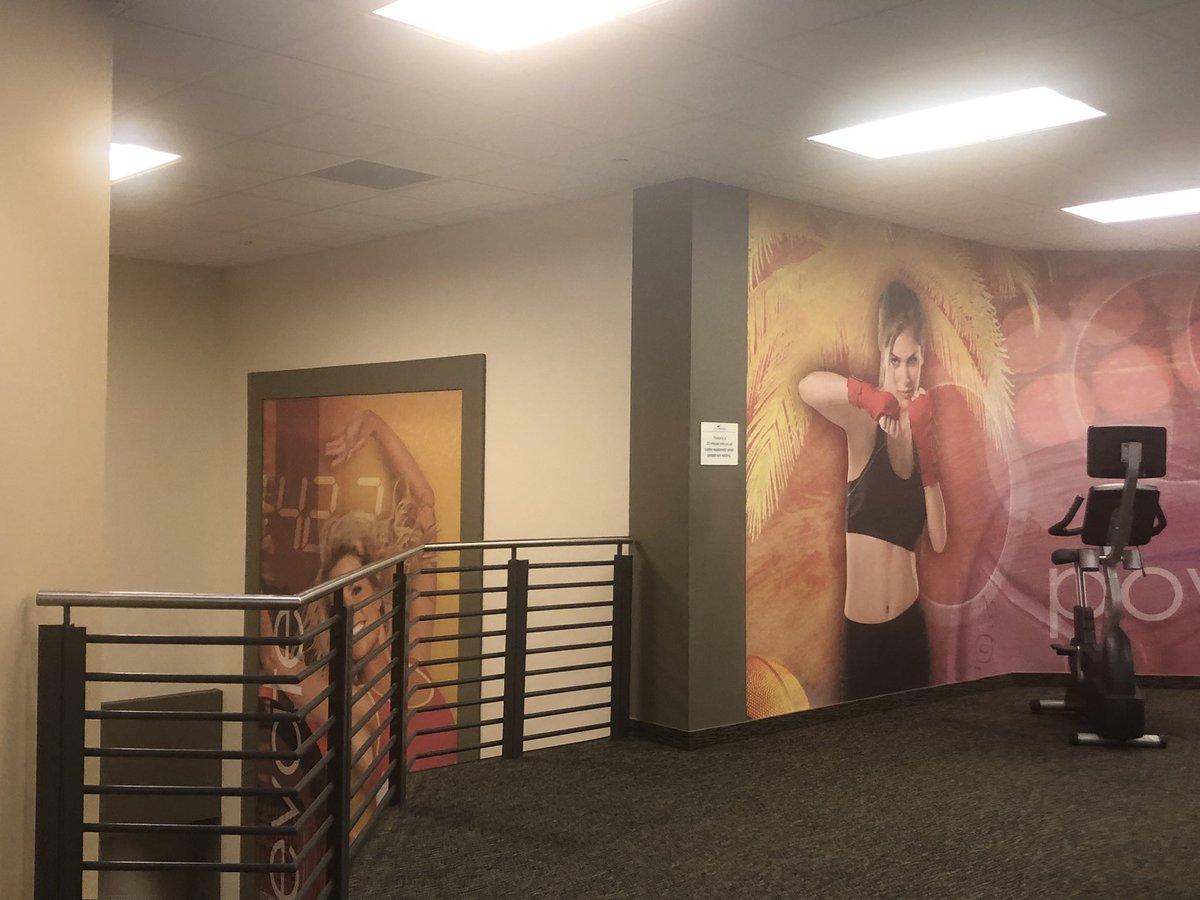 TheAriAdams's tweet photo. These are the “motivating” pictures on the wall at my local @LAFitness. Not a single picture of a woman of color in sight. This isn’t cool and definitely not reflective of the clientele (i.e. PAYING customers!) #noonelookslikeme #wheresthediversity #ShouldISupportThisBusiness? https://t.co/Vz7SZCcWIh