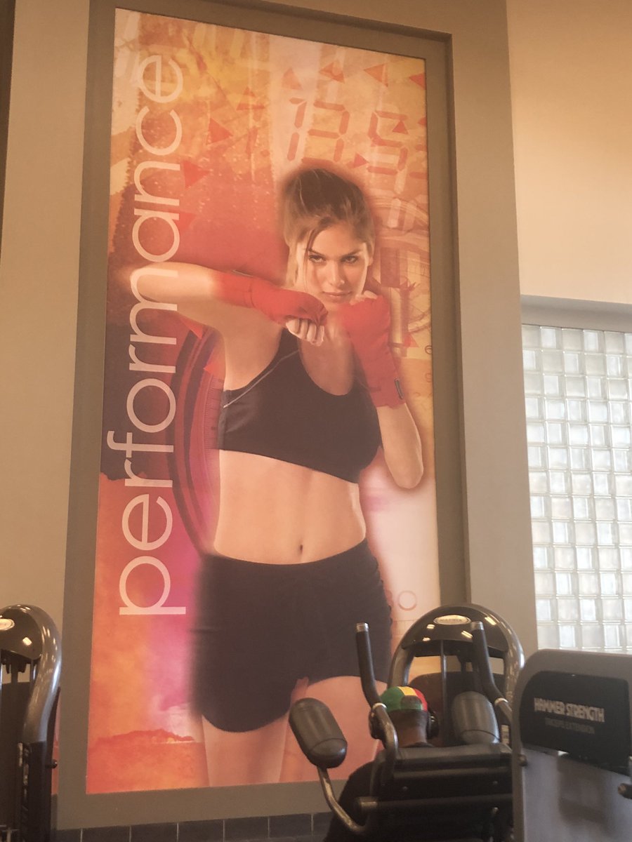 TheAriAdams's tweet photo. These are the “motivating” pictures on the wall at my local @LAFitness. Not a single picture of a woman of color in sight. This isn’t cool and definitely not reflective of the clientele (i.e. PAYING customers!) #noonelookslikeme #wheresthediversity #ShouldISupportThisBusiness? https://t.co/Vz7SZCcWIh