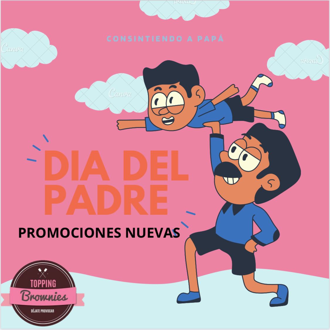 BrownesTopping's tweet photo. Nada mejor que compartir un Topping con Papá

  #lomejorparalosmejores 
#explosiondesabores
#LosMasTopPing
#brownesfrios https://t.co/ZoLFGO6dzZ