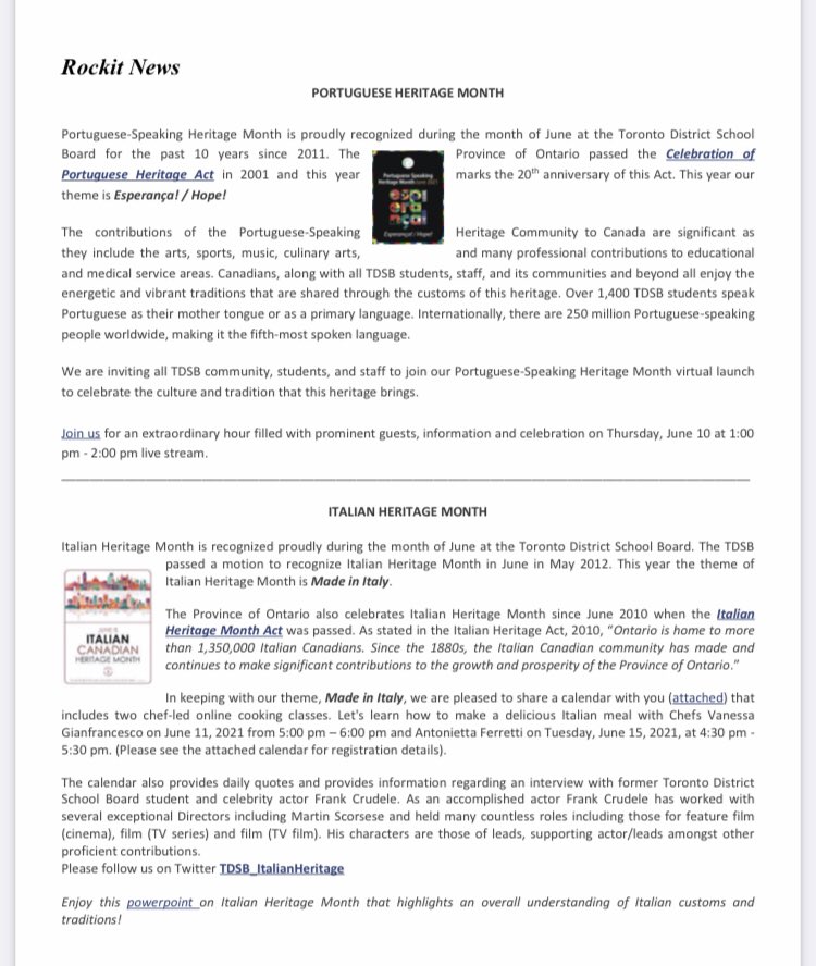 Here is the June edition of our newsletter. msg.schoolmessenger.ca/m/getdocument.… <a href="/RawlinsonSAC/">Rawlinson SAC</a> <a href="/MVenalainen/">Marty Venalainen</a> <a href="/AlexisDawsonTO/">Alexis Dawson</a>