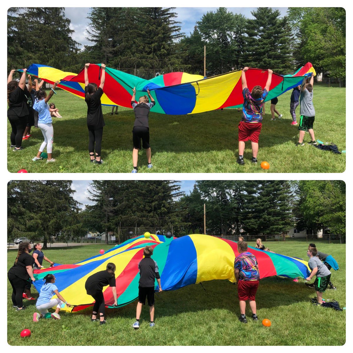 Up! Down! Great teamwork! #wearemaumee