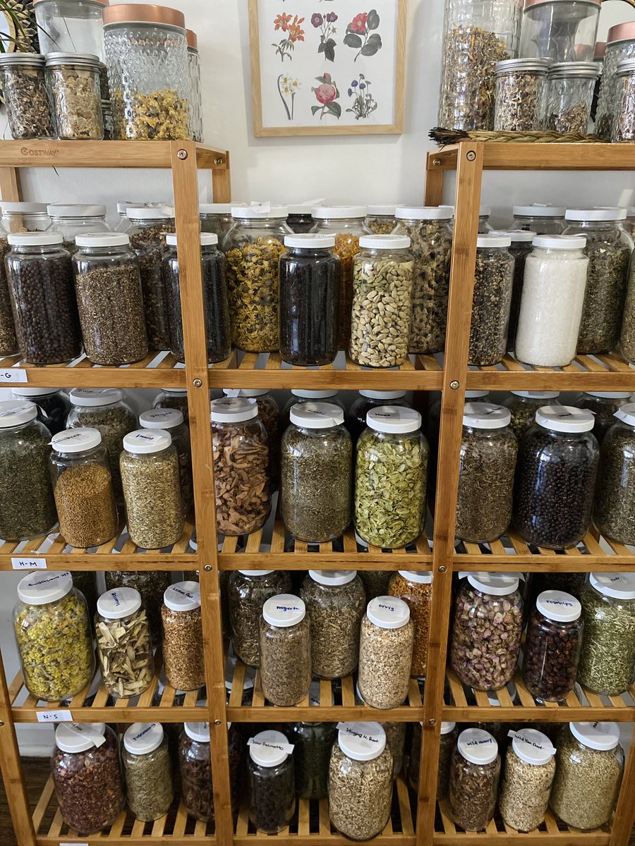 iamthecreatress's tweet image. My medicine cabinet 🌿