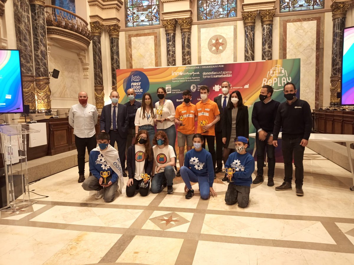 Gaur @FLLEuskadi sari banaketan izan gara. <a href="/EASOPolitek/">easo politeknikoa</a> kolaboratzailea da