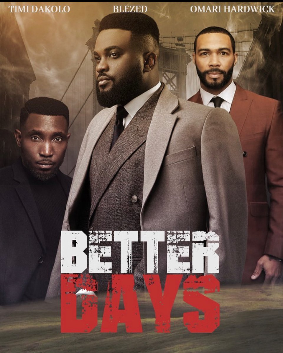 New music on the way.

<a href="/officialblezed/">Blezed</a> ft <a href="/OmariHardwick/">Omari Hardwick</a> and <a href="/timidakolo/">Timi Dakolo</a> . BETTER DAYS