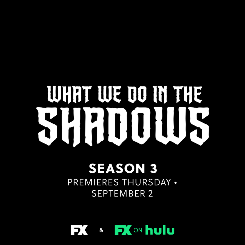 hauntscene's tweet photo. YES!!!!  What We Do in the Shadows is coming back for Season 3 on Thursday, September 2nd!  Who is your favorite character?  Comment below or use a gif!  #whatwedointheshadows @theshadowsfx https://t.co/JgbddLDoxE