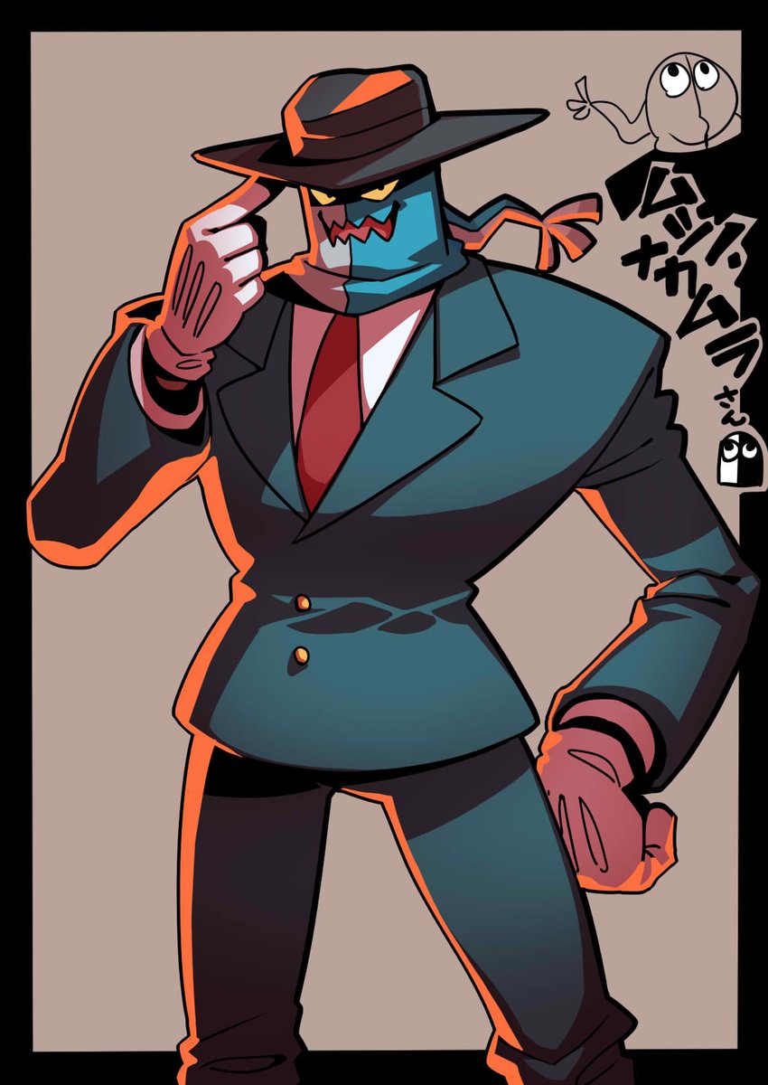 ムシノ・ナカムラさんを描く配信
きてくれた みんな ありがとね～♪
かわいい!! #悪党画廊 