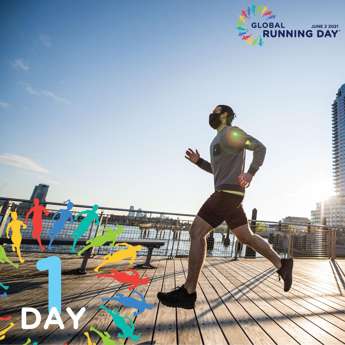 Global Running Day (@runningday) on Twitter photo One day til #GlobalRunningDay! 
One ๐
Many ๐๐ฝโโ๏ธ๐๐ปโโ๏ธ๐๐ปโโ๏ธ๐๐ฟโโ๏ธ
Join the fun tomorrow. Register now: bit.ly/3uIvDk7 One day til #GlobalRunningDay! 
One ๐
Many ๐๐ฝโโ๏ธ๐๐ปโโ๏ธ๐๐ปโโ๏ธ๐๐ฟโโ๏ธ
Join the fun tomorrow. Register now: bit.ly/3uIvDk7