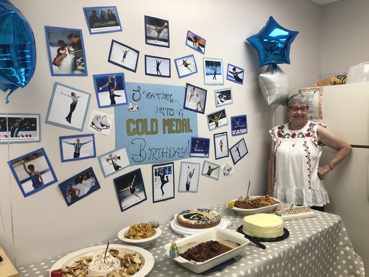 Best last birthday celebration at <a href="/AHSD25Patton/">Patton Elementary</a>!!💙@PESMusicMan earns a gold medal for treats &amp; decorations!🥇Thank you to everyone for making it so special!!!💗