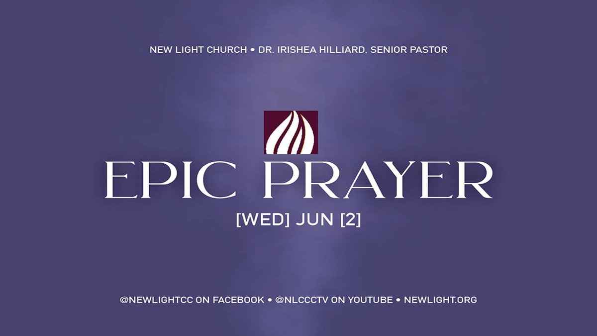 A night of Epic Prayer, Powerful Prophecy and Amazing Power. Join us for Glory Night tomorrow at 7PM!