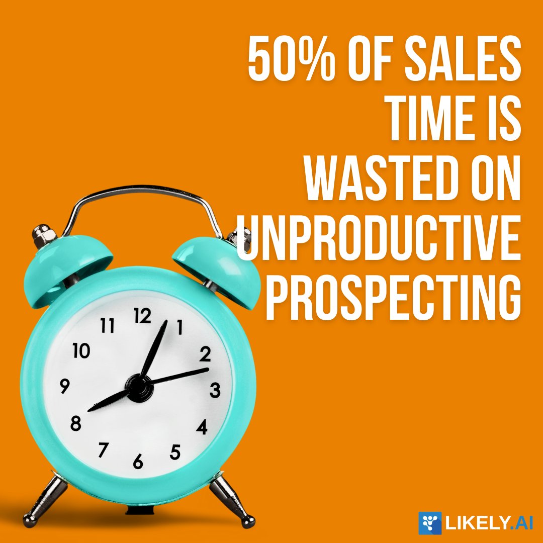 LikelyAI's tweet image. Time is Money.

#likelysellers #databaseREfresh #ai #bigdata #leadgeneration #prospecting #realestate