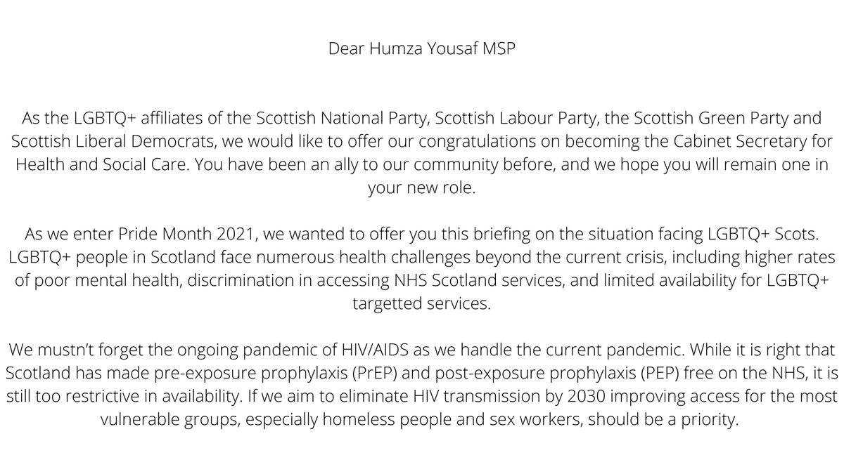 LGBT+ Labour Scotland (@lgbtlabscot) on Twitter photo LGBTQ+ people have an ally in the new Cabinet Secretary for Health and Social Care, but <a href="/HumzaYousaf/">Humza Yousaf</a> has his work cut out for him. We've outlined some of the health problems LGBTQ+ people face in this briefing. LGBTQ+ people have an ally in the new Cabinet Secretary for Health and Social Care, but <a href="/HumzaYousaf/">Humza Yousaf</a> has his work cut out for him. We've outlined some of the health problems LGBTQ+ people face in this briefing.