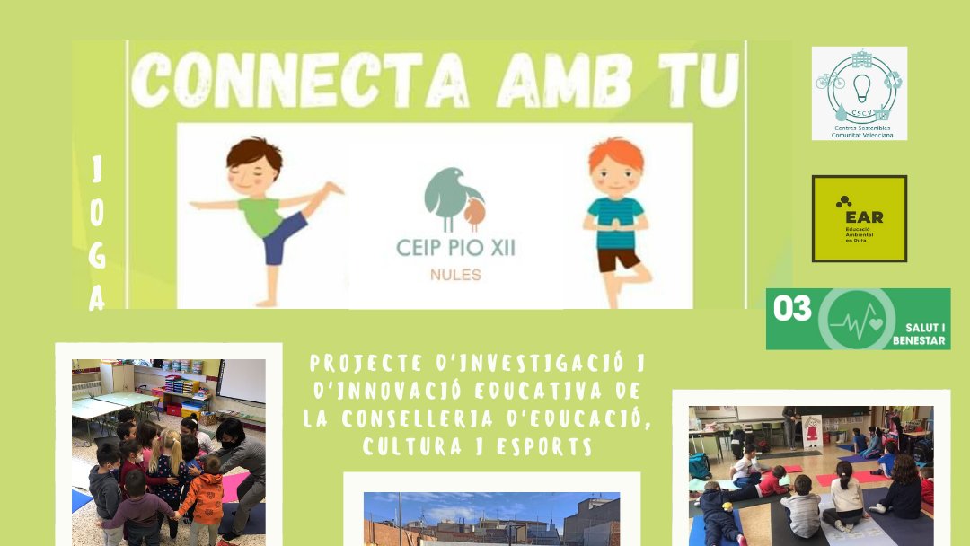 Treballems els #ODS als nostres centres  #Setmanadelmediambient #5dejuny 
<a href="/xcentresostcv/">Centres Sostenibles de la Comunitat Valenciana</a> <a href="/esenred21/">ESenRED</a>