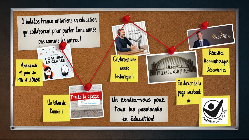 Tous les indices nous mènent à croire que vous êtes invités à un événement interactif sur FB live le 9 juin!