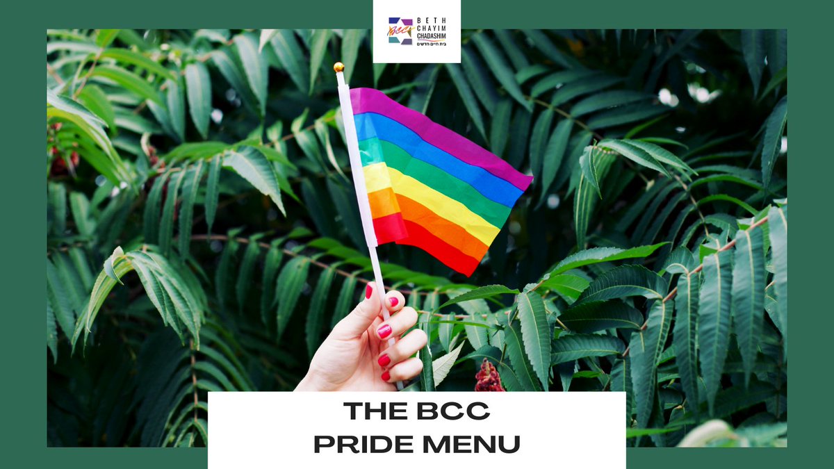 BCC1972's tweet photo. The BCC Pride Menu just dropped! Your essential guide to #PrideMonth2021! Check out the full guide here >> https://t.co/8YNuHIO0w3

#pride #pride2021 #pridemonth #gayjews #lesbianjews #transjews #lgbtq #lgbtqia @JQInternational @KeshetGLBTJews @GermanyinLA @NuRootsLA https://t.co/l1Zah6dpjW