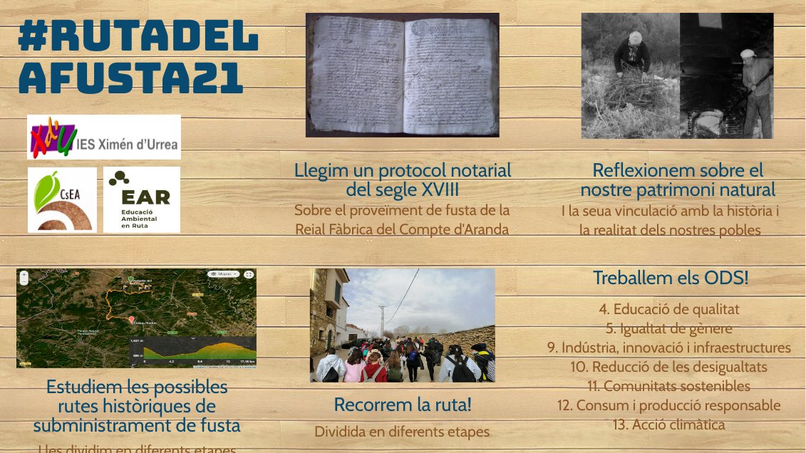 Treballems els #ODS als nostres centres  #Setmanadelmediambient #5dejuny 
<a href="/xcentresostcv/">Centres Sostenibles de la Comunitat Valenciana</a> <a href="/esenred21/">ESenRED</a>