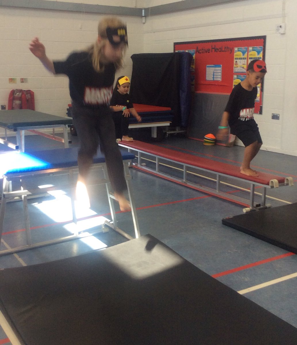 SportAtClifton's tweet photo. Thanks to @PositivePE_ for some amazing #active gym sessions as part of our @SuperheroTri day @CliftonPrim today! @SportBirmingham @SprintingSophia @moki_health @BalsallHeathNNO @cannonhillpark #positivePEpremium @MissHuntClifton @MissRoachford @brionymaybakes #findyourpower https://t.co/uXfIAroDXH