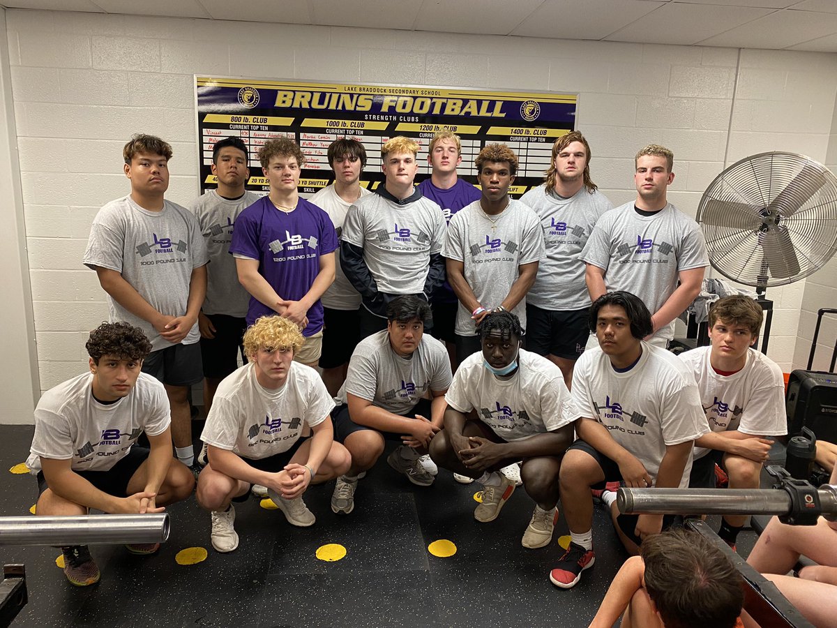 LakeBraddockFB's tweet photo. Congratulations team!! https://t.co/coodpq34rs