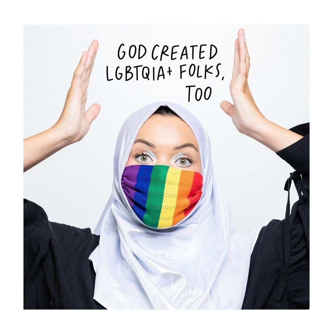 #LGBTQIA+ people are a blessing. 🌈 #Pride2021 #PRIDE ⠀ 📷 of #BlairImani by @kaelanbarowsky. Text by #ZeaInk.