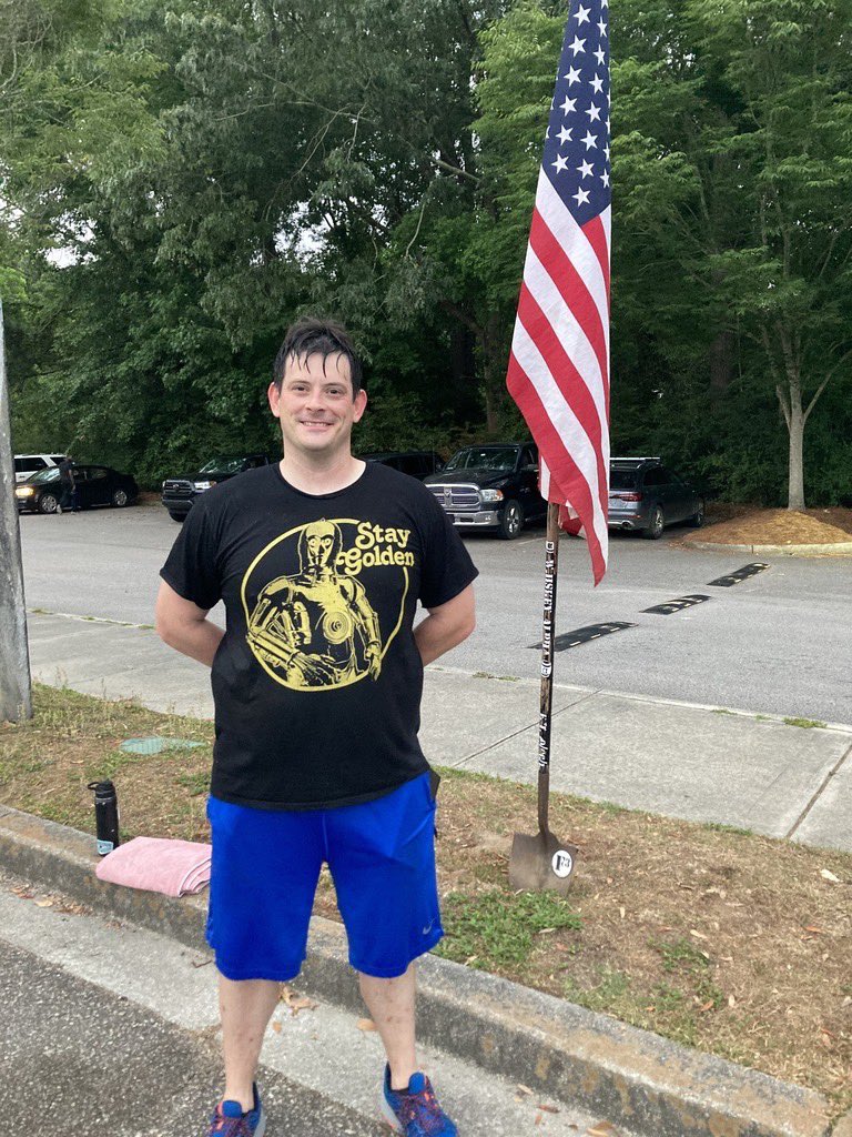F3Charleston's tweet photo. Congrats to C-3PO on completing his VQ at #WhiskeyAlpha on 6/1/21. Let us continue to accelerate growth and produce #HIM. #F3Fortify #F3Charleston #F3Nation @F3Nation @F3Charleston #GQtheVQ @F3_WhiskeyAlpha https://t.co/6Wjrn50dVb