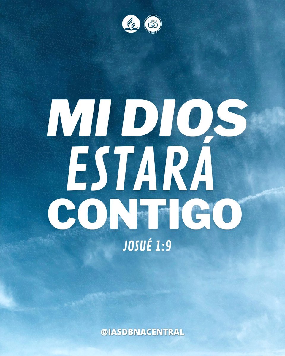 IASDBNACENTRAL's tweet photo. ➡️ ¡Mi Dios estará contigo! 🙌

No hay lugar donde estemos más seguros que al lado de nuestro Dios,🙏 así que busca su presencia cada día, Él no te dejará. 😃

#UVOriental #Adventistas #Fe #paz #IASD #Pasiónmvnor https://t.co/CSJPZHHawu