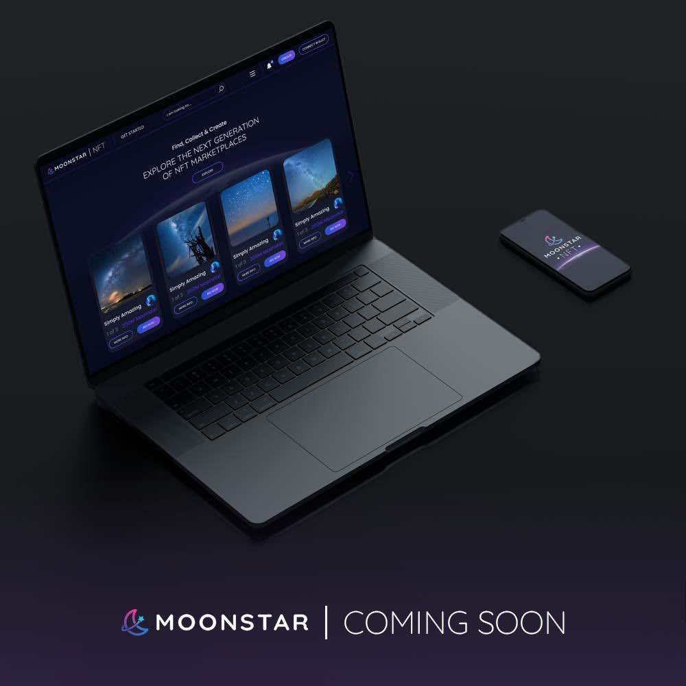 Looking forward to the first of many #MoonStar developments

First up, the NFT marketplace 👇🏻

Excited to say the least 🔥
