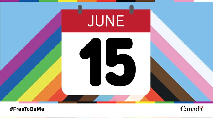 I could not let the day go by without saying: let's celebrate the strides we've made for inclusion and the contributions of the LGBTQ2+ communities throughout this #PrideSeason. 🏳️‍🌈 
There will be a virtual flag raising to kick-off the season on June 15, at 11 a.m. (EDT)