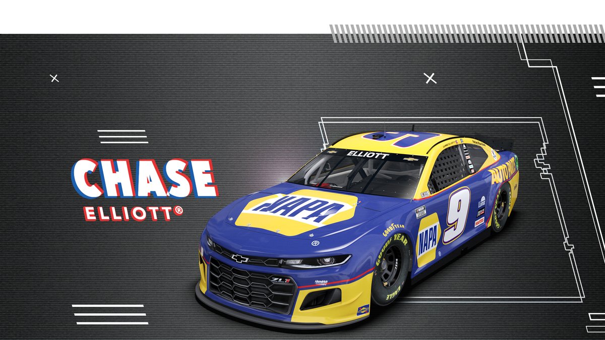 TeamHendrick's tweet photo. Gear up, we’re bringing the @iRacing action to the Windy City!

Catch our fleet of Chevys on the virtual track as we take on the Chicago Street Course Wednesday night starting at 7 p.m. ET on @FS1. https://t.co/lR1OsKWxM5