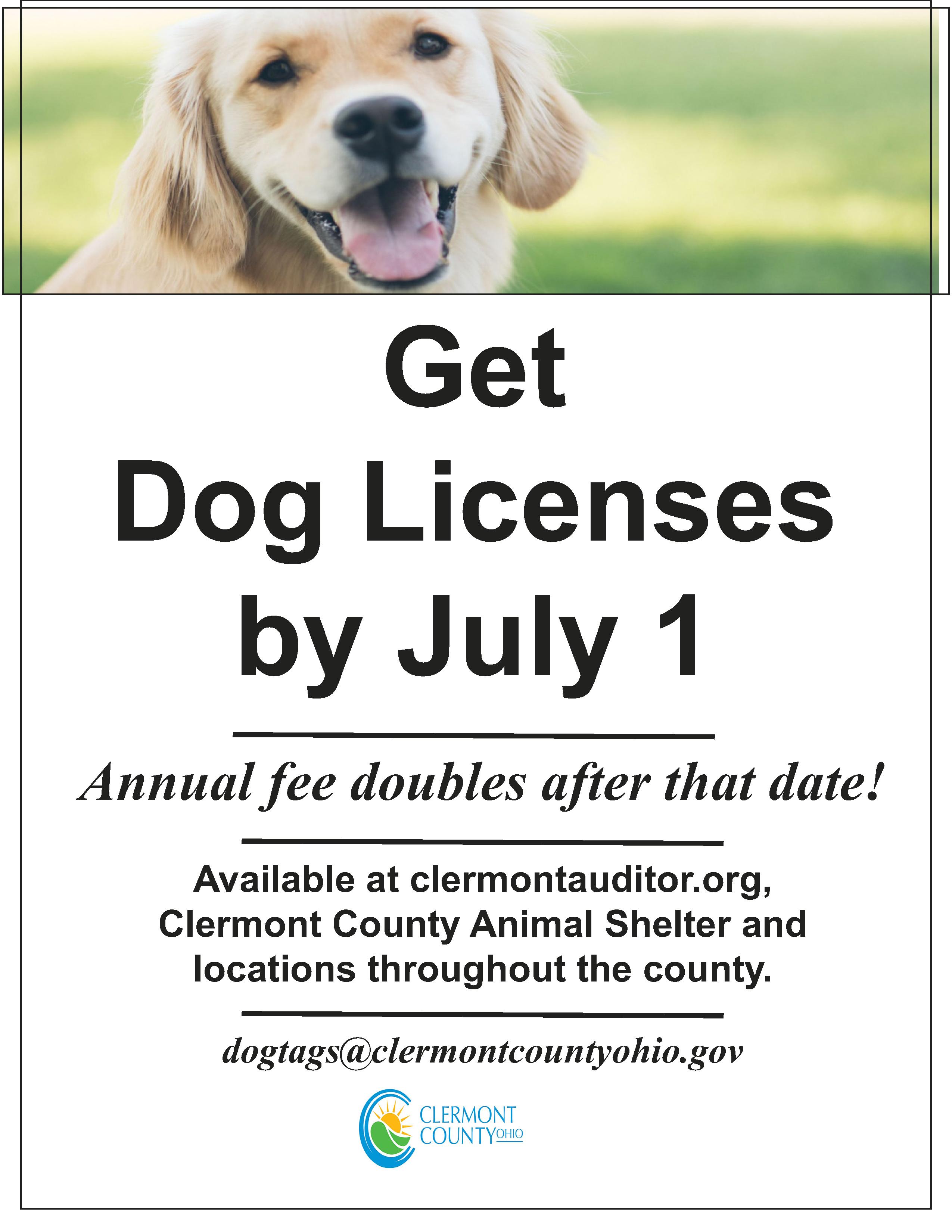 How Do I License My Dog In Ohio