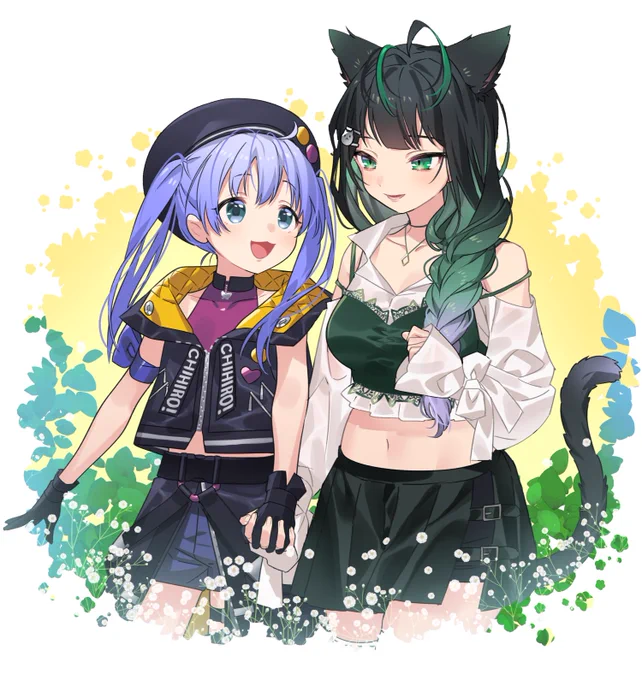 お友達のリクエストより勇気ちひろさんとyuyaさん
#ちーあーと 
#yuyamuyart 