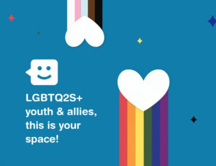 Bell_LetsTalk's tweet photo. Happy #PrideMonth! In celebration of Pride 2021, @KidsHelpPhone has created an online space for LGBTQ2S+ youth and allies to get support, learn more and build connections about Pride, sexual orientation, gender identity &amp; more. Find it here: https://t.co/0ONiZ7VV6c #BellLetsTalk https://t.co/CA2QT7nchl