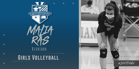 SecVAthletics's tweet photo. It's with great pleasure to announce that Malia Ras of @KeshCSD is the recipient of the Fall II 2021 Student Athlete $250 Scholarship for @SectionVGVBall!

https://t.co/ifrRZ3RTZv

#SectionV #Scholarship #StudentAthlete https://t.co/Iw0eEvkdxk