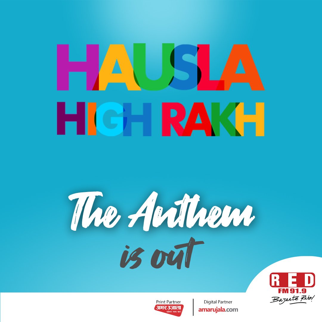 vaid_sarang's tweet photo. Stay tuned to get your dose of Hope…Red FM ke saath Hausla High Rakh!
 #HauslaHighRakh #HopeUpdate #indiafightscorona  #letsspreadhope #inspireeachother #weshallovercome  #redfm #Raina #Sureshraina 
 @mymalishka @rjdevaki @nisha_narayanan @AroraSidarath @abrarzargar @roohi514 https://t.co/5rqyd6xdpl