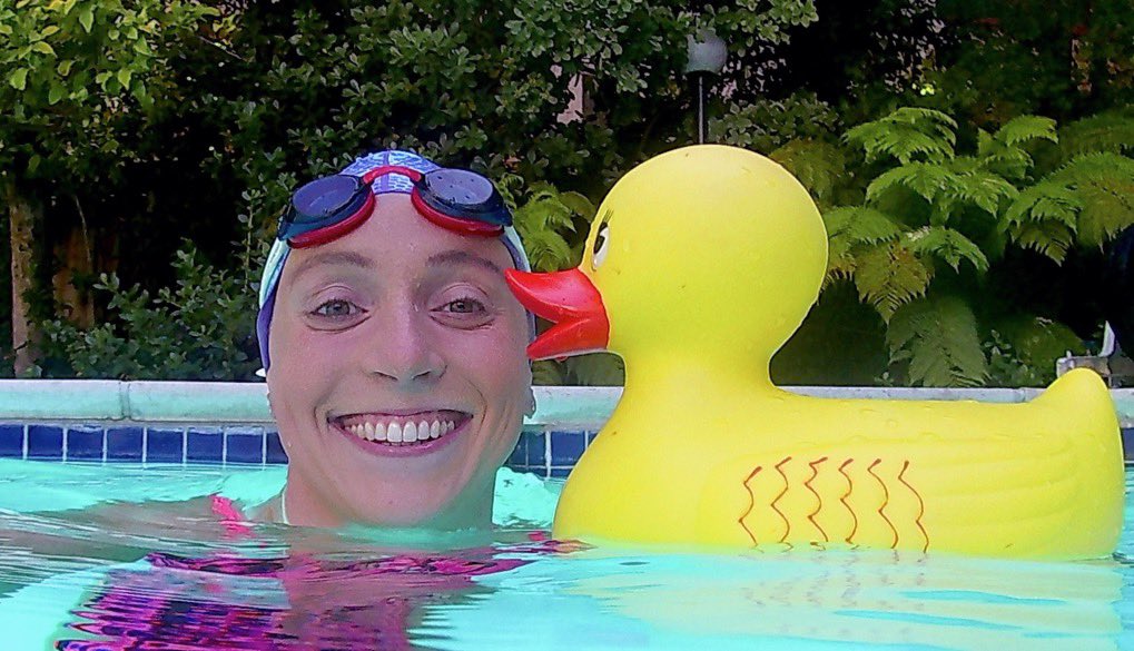 katieledecky's tweet image. About 18 years ago, I started swimming year-round and I still think it’s the most enjoyable sport, and one that teaches an important life skill. Katie Ducky and I are hoping that lots of young kids learn to swim this Summer...and have fun!