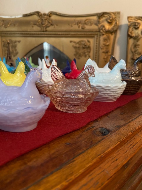 historicpalmyra's tweet photo. Now on display at the Historic Museum! 
"Open Salts" Collection
Open salts were used before table salt was treated or mixed with moisture absorbing agents in the early 1900's. This collection belonged to Ruby Shilling Manktelow.
Our museums are open Tues- Sat 10:30-4:00. https://t.co/uiC7pHVPU4
