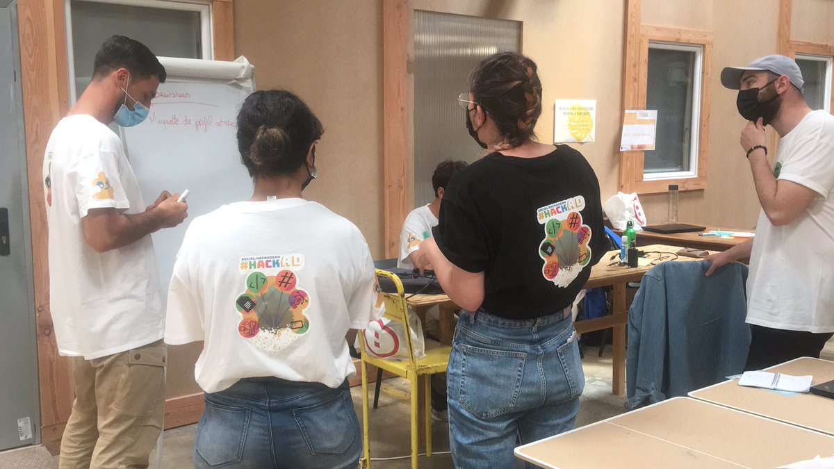 marie_frignani's tweet photo. Joie d’accueillir un Social Hackathon pour relever les défis des collectifs coopératives et assos @Yeobi_Fr @NousToutes34 @illusionmacadam &amp; @CaminAktion ! Ça se passe à @tropismeMtp #socialhackademy https://t.co/Tk2llyktF2
