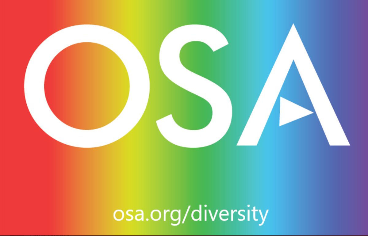 OpticaWorldwide's tweet image. Happy #PrideMonth2021! In recognition of this global celebration, learn more about the #OSAFoundation Diversity and Inclusion Grants aimed at supporting #OSAStudentChapter activities focused on #LGBTQIA diversity in #STEM - ow.ly/YDhf50F0nX