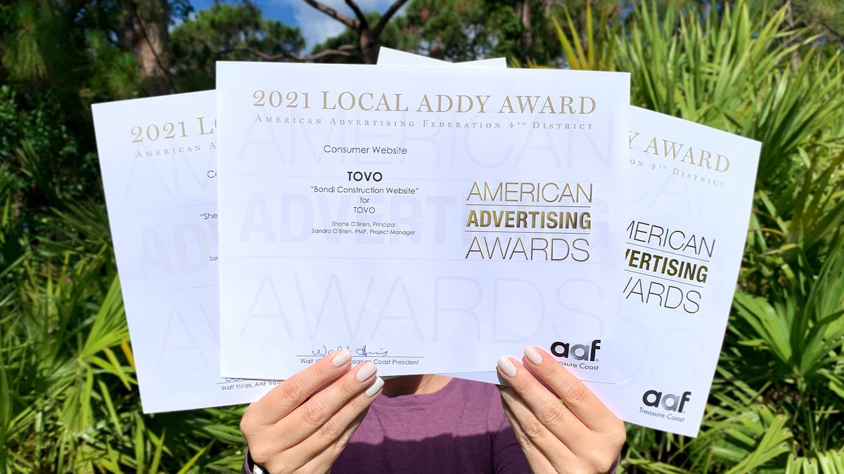 Grateful for the honor of bringing home 3 Gold American Advertising Awards. Shout-out to our amazing clients! #ADDYAwards #AmericanAdvertisingAwards #GoldAwards #AAF