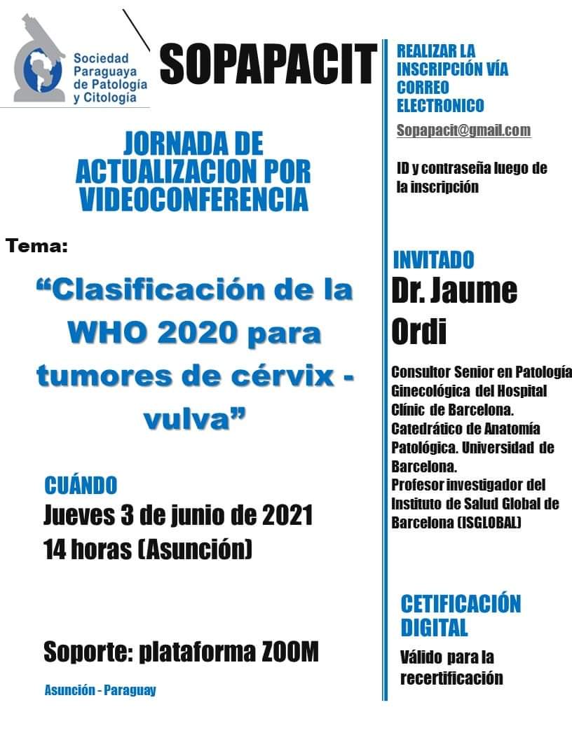 Sociedad Paraguaya de Patología y Citología tweet media
