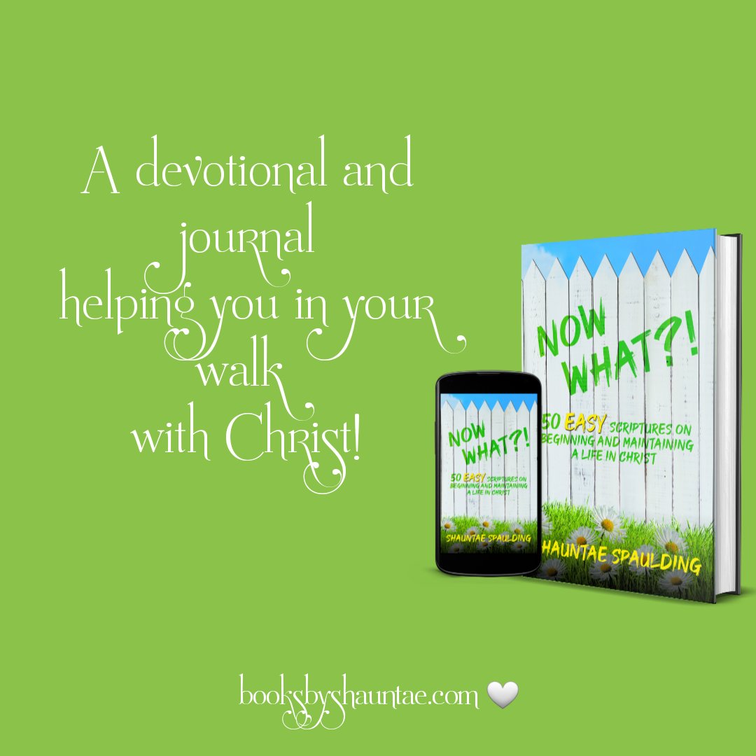 booksbyshauntae's tweet photo. Hey #WritingCommunity I can finally share my new #WIP! Production approved, now waiting for my copies! Available soon 🤞🏽🤞🏽💚
#indiebook #devotional #mustread https://t.co/TBGMWF2F5v https://t.co/no2ne8YyRa